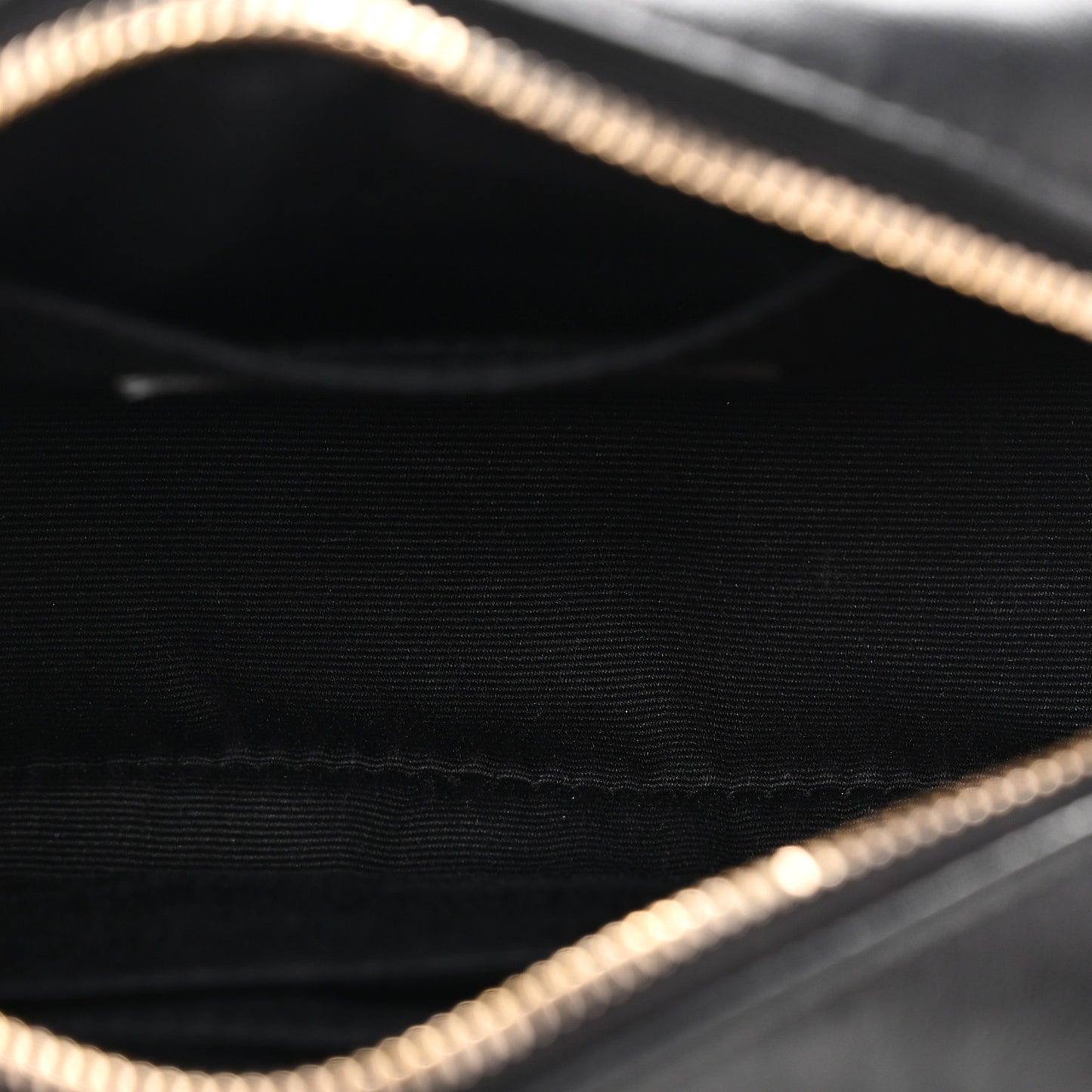 Calfskin Matelasse Monogram Lou Belt Bag Black