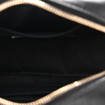 Saint Laurent Calfskin Matelasse Monogram Lou Belt Bag Black 5 of 10