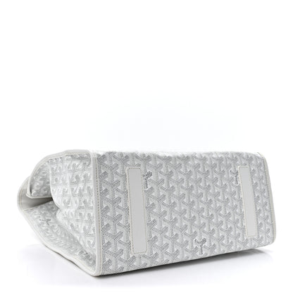 Goyard Goyardine Saint Leger Soft Briefcase Backpack White 4 of 9