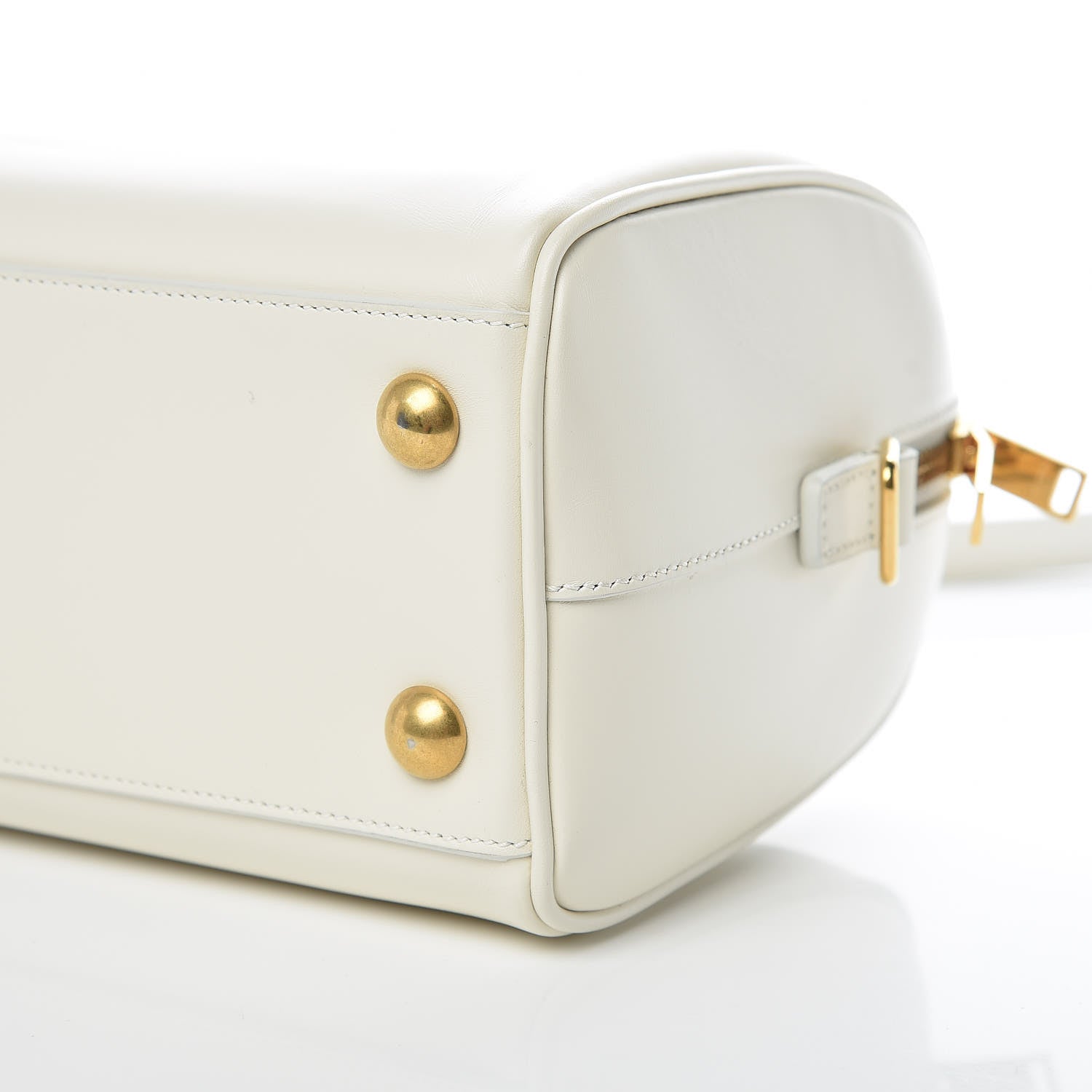 Saint Laurent Calfskin Classic Baby Duffle Dove White 9 of 9