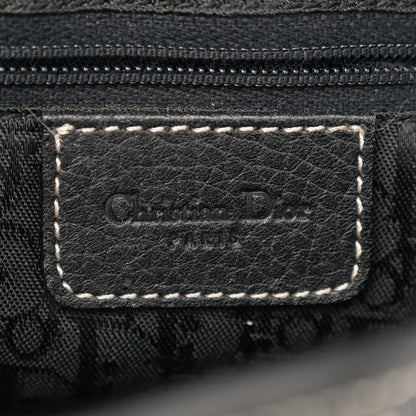 Christian Dior Calfskin Double Saddle Bag Black 6 of 11