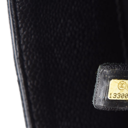 Chanel Caviar Quilted Grand Shopping Tote GST Black 7 of 9