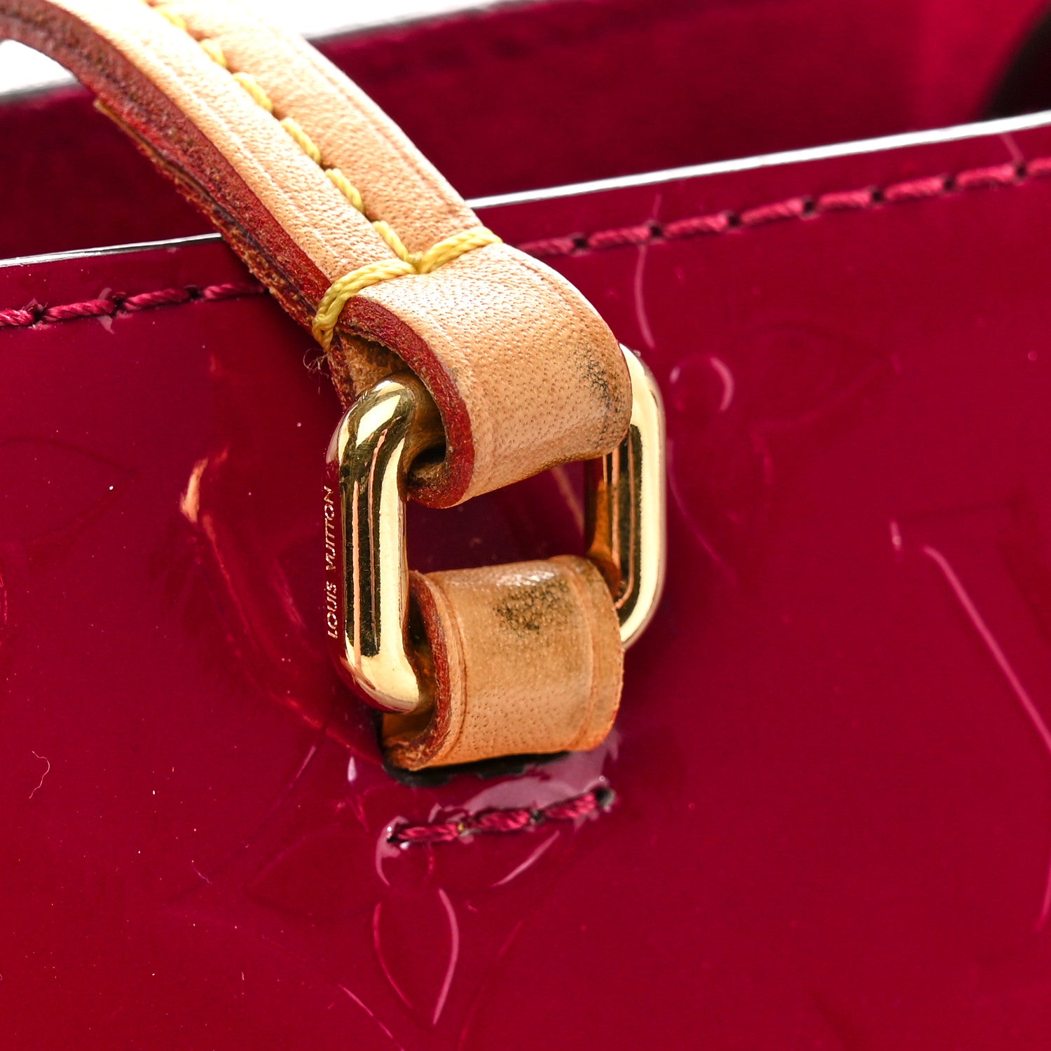 Louis Vuitton LOUIS VUITTON Vernis Long Beach PM Magenta 15 of 16
