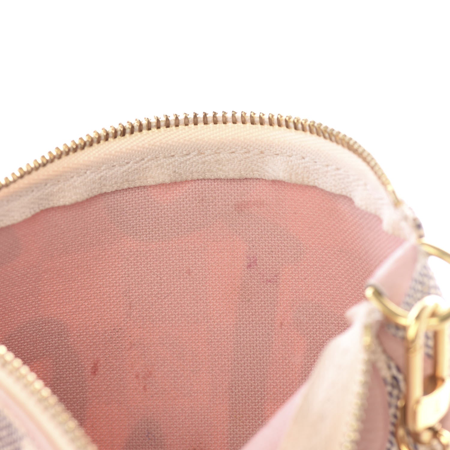 Louis Vuitton Damier Azur Tahitienne Mini Pochette Accessories 6 of 7