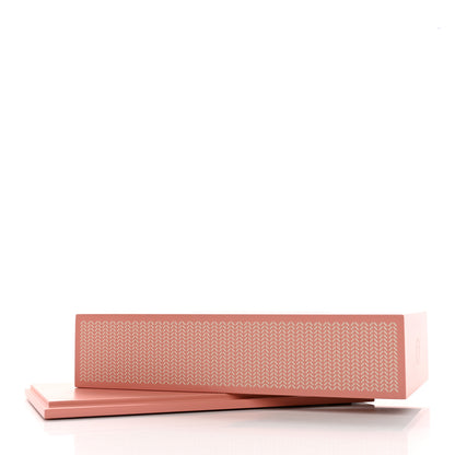 Hermes Lacquered Wood K-Box Tissue Box Pivoine Poudre 8 of 9