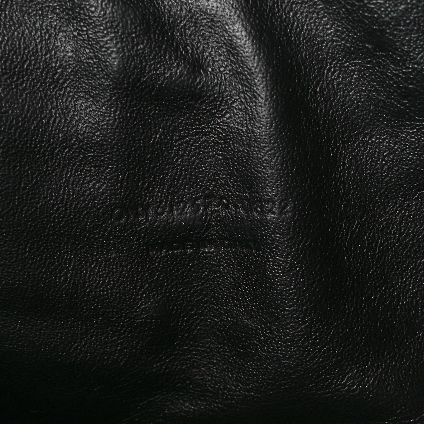 Grain De Poudre Matelasse Monochrome Monogram Mini Lou Camera Bag Black