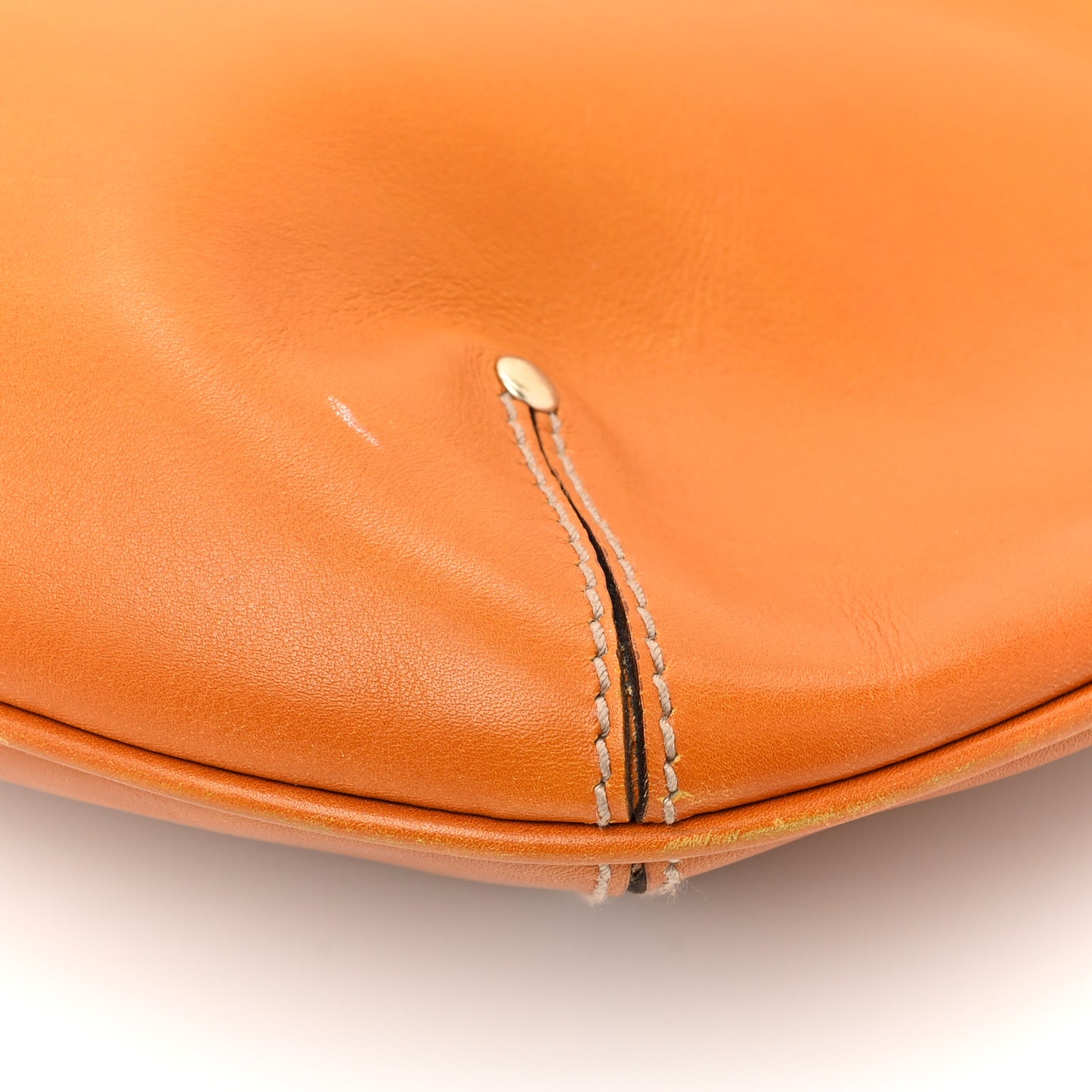 Calfskin Hysteria Shoulder Bag Orange