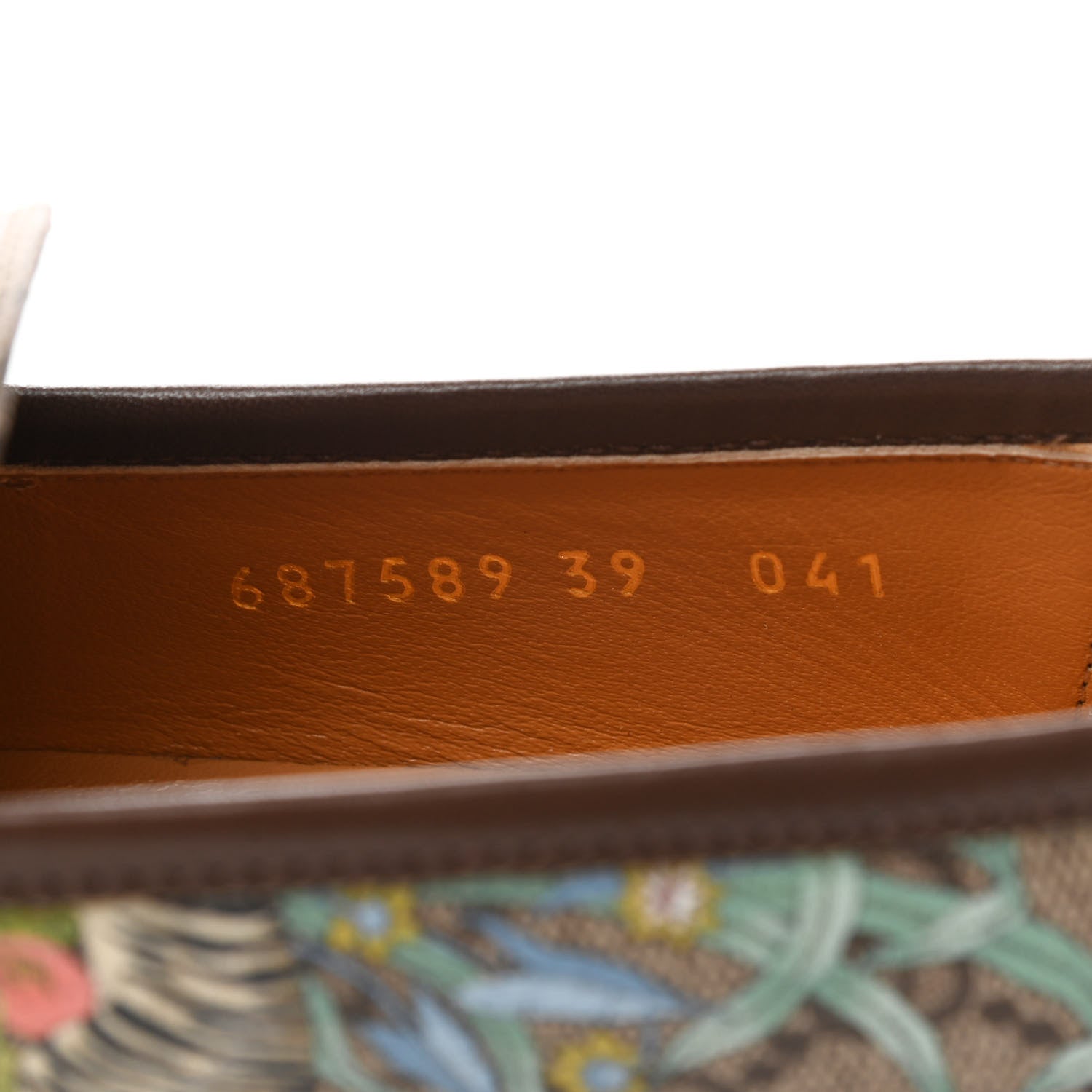 Gucci GG Supreme Monogram Bengal Jordaan Loafers 39 8 of 9