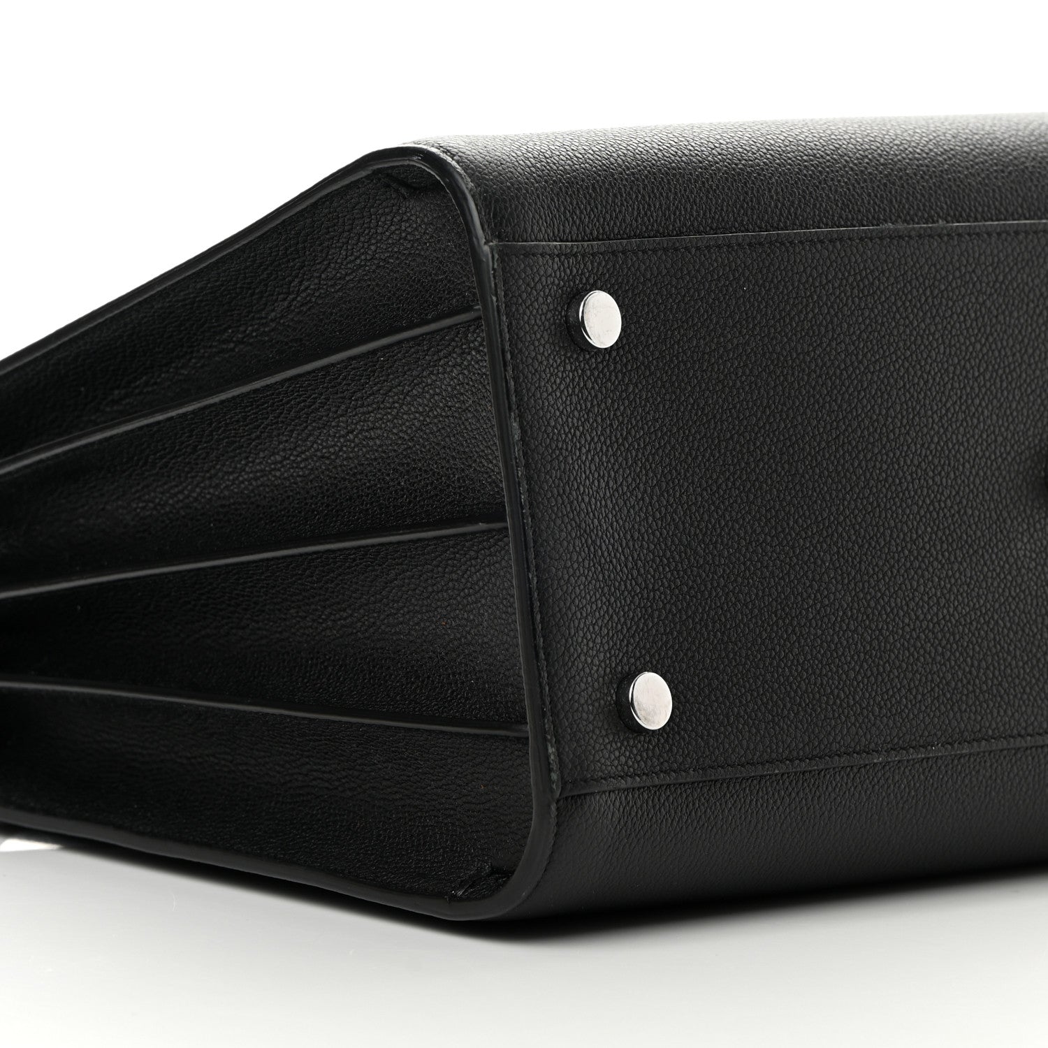 Saint Laurent Grained Calfskin Small Sac De Jour Black 9 of 12