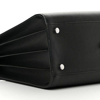 Saint Laurent Grained Calfskin Small Sac De Jour Black 9 of 12