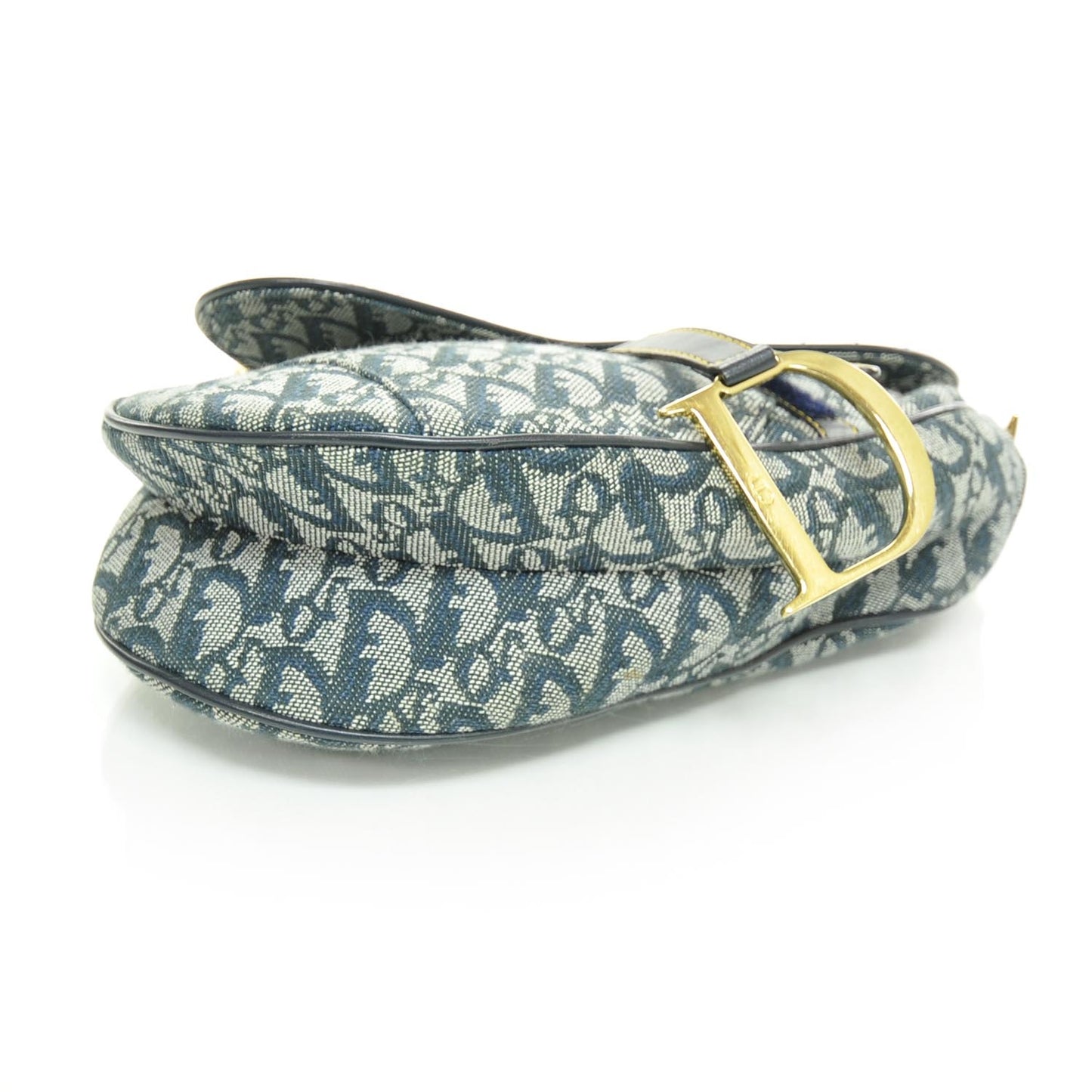 Monogram Saddle Bag Blue