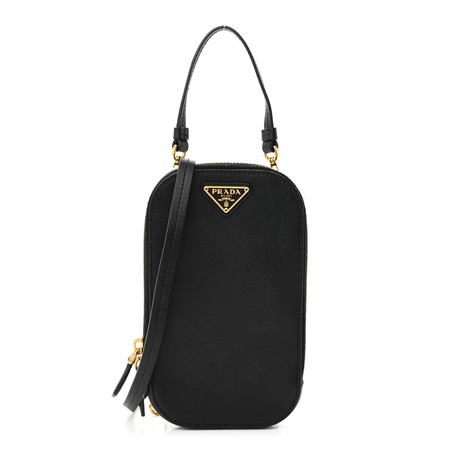 Prada Saffiano Mini Bag Black 1 of 16