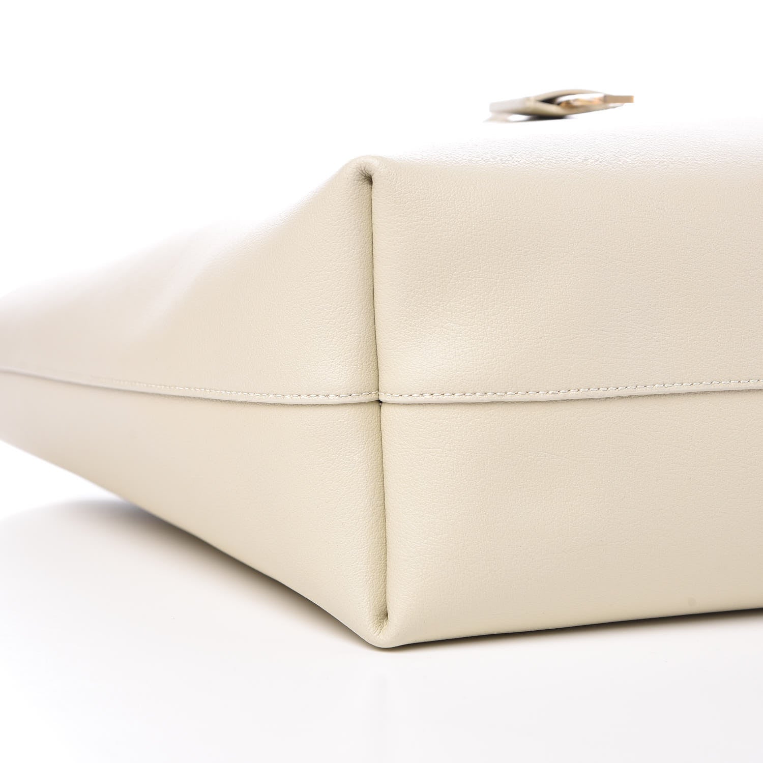 Saint Laurent Calfskin Large Shopping Tote Crema Soft 6 of 10