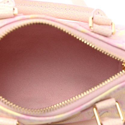 Louis Vuitton Empreinte Monogram Summer Stardust Nano Speedy Pink 5 of 7