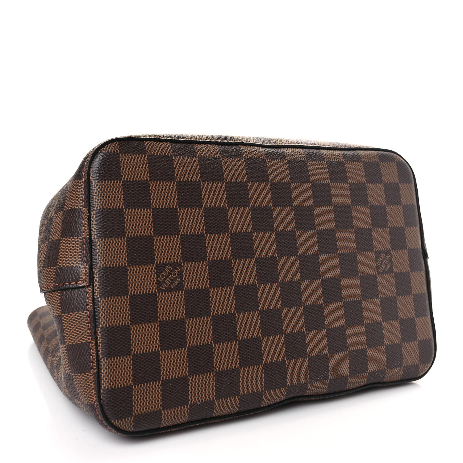 Louis Vuitton Damier Ebene Neonoe MM Safran 4 of 8