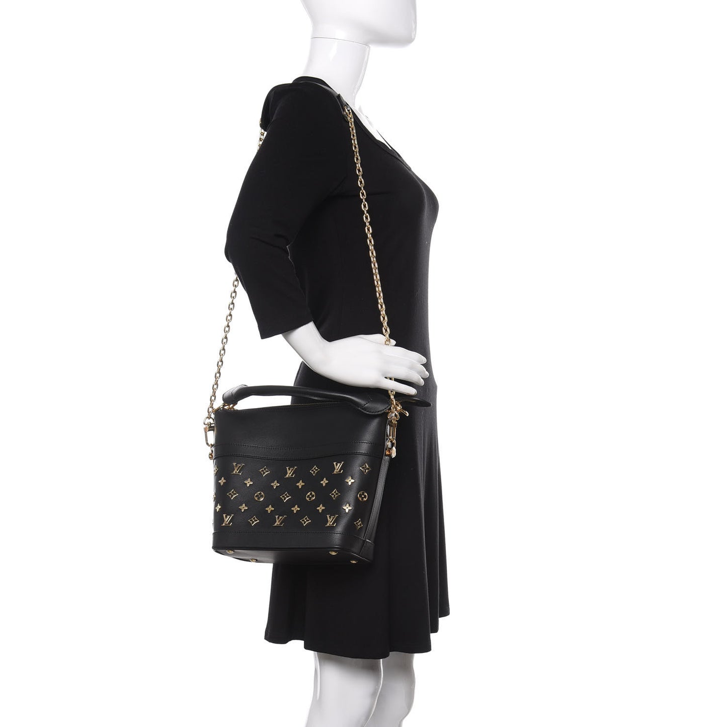 Calfskin Monogram Cruiser PM Black