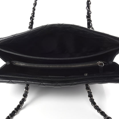 Chanel Caviar Quilted City Shopping Tote Black 5 of 10