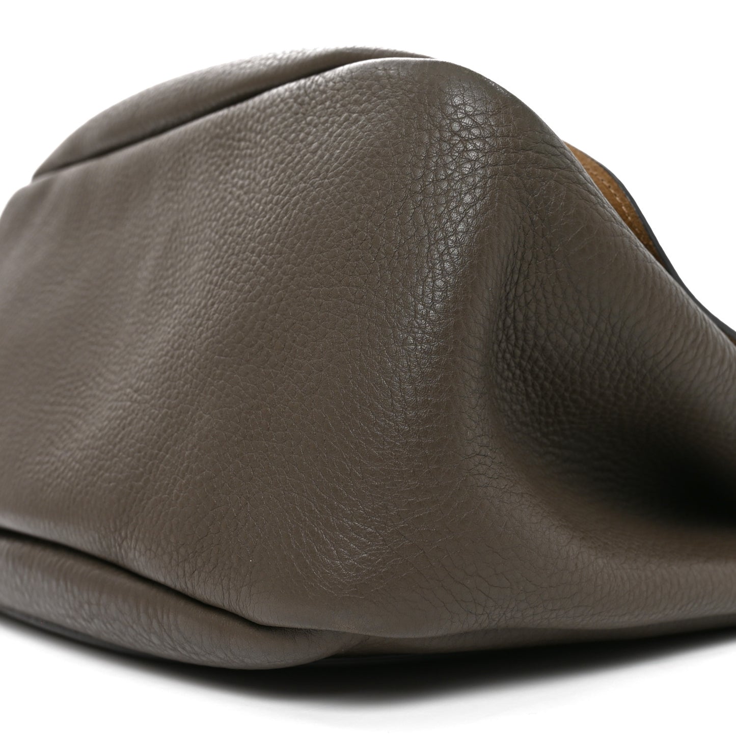Calfskin Small Mail Bag Ash Grey