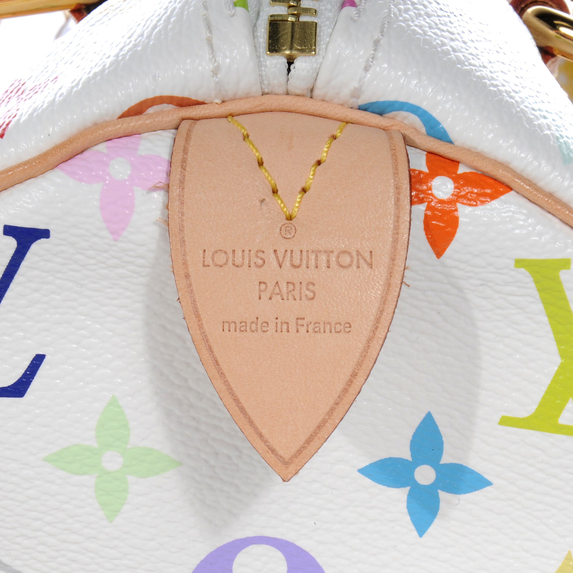 Louis Vuitton Monogram Multicolor Speedy 30 White 7 of 8