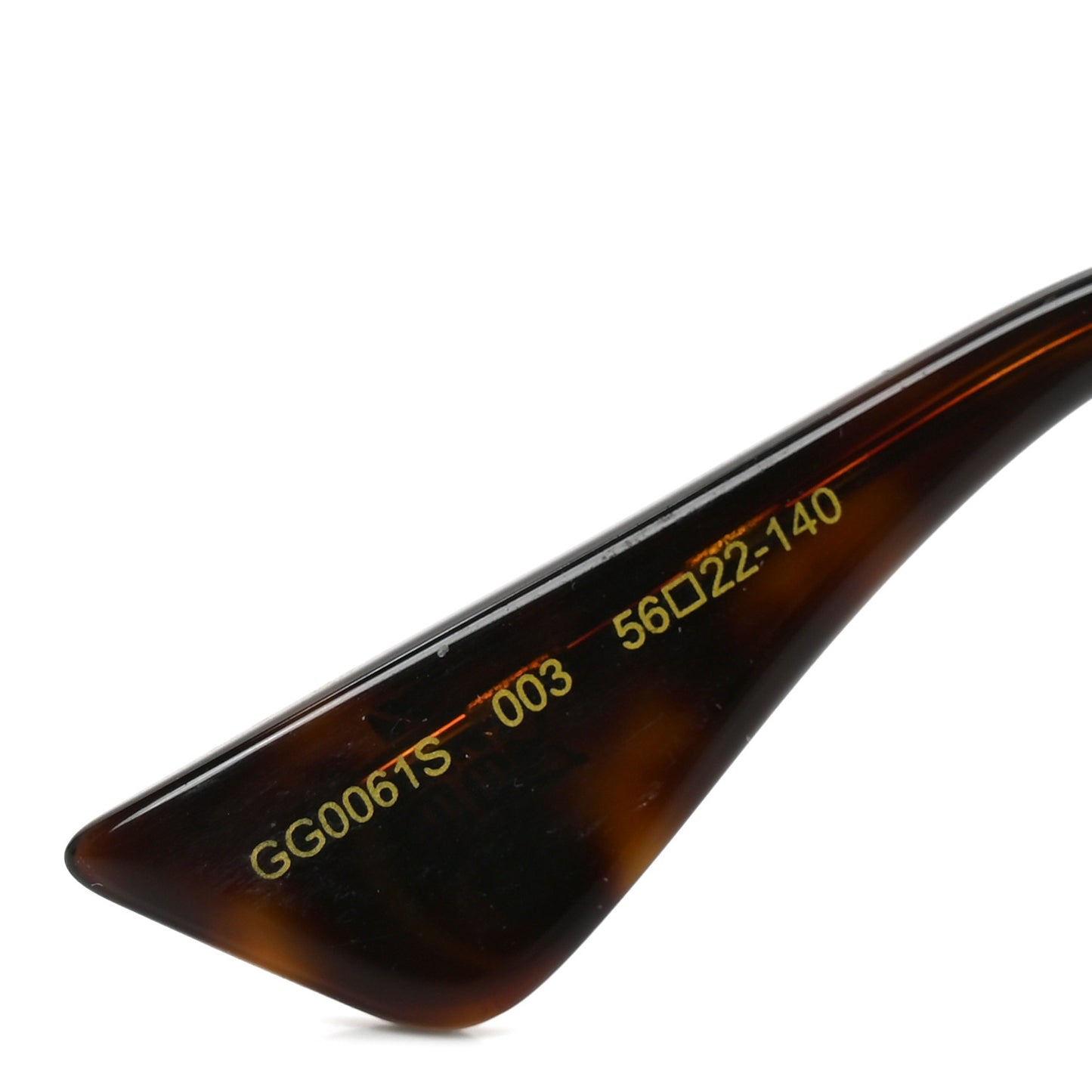 Metal Round Frame Sunglasses GG0061S Green Red