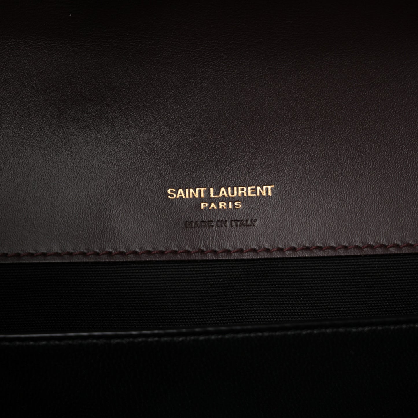 Suede Chevron Quilted Medium LouLou Smoky Burgundy