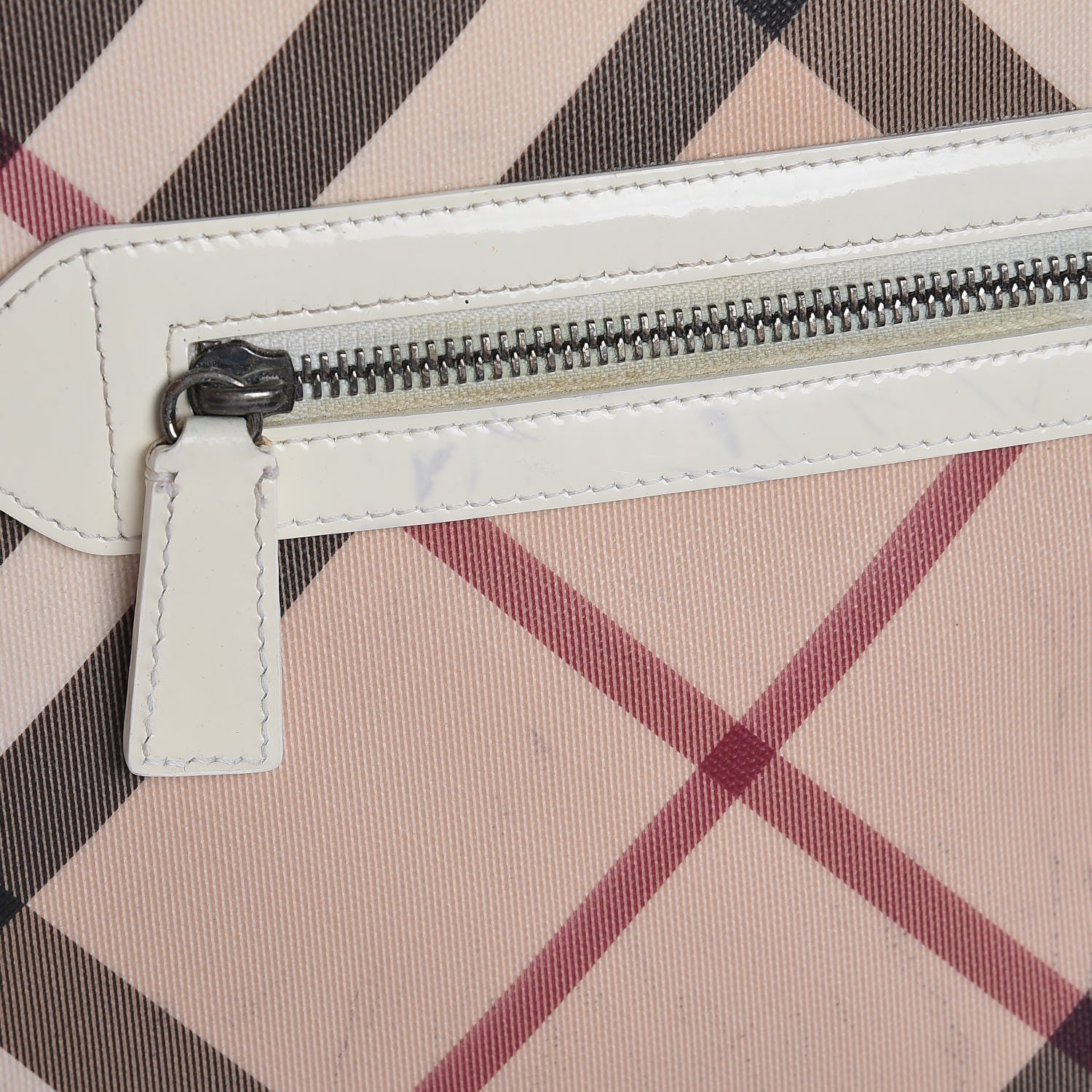 Burberry Nova Check Small Dryden Crossbody Bag White 10 of 14