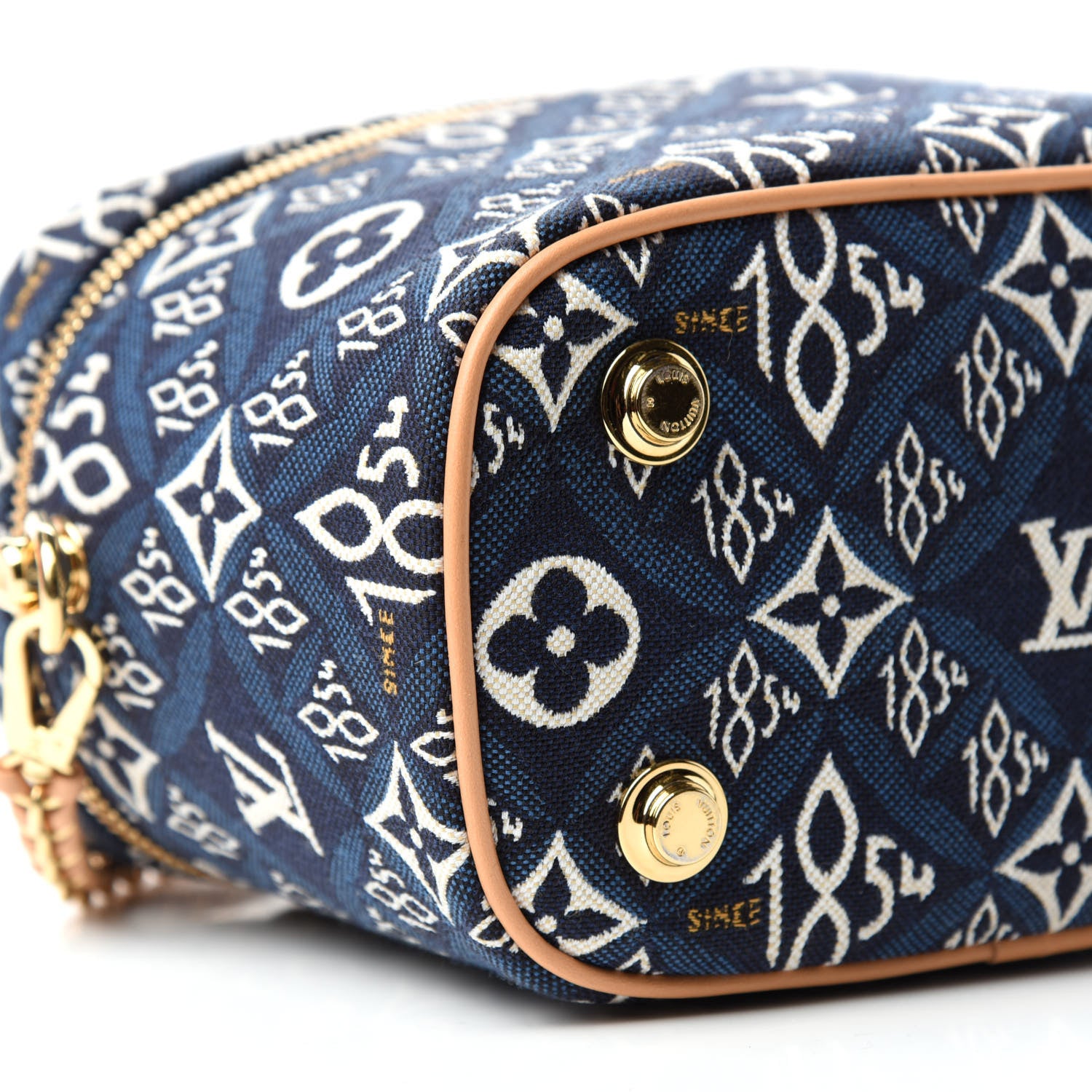 Louis Vuitton Jacquard Since 1854 Vanity PM Blue 6 of 13