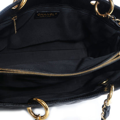 Chanel Caviar Grand Shopping Tote GST Black 5 of 7