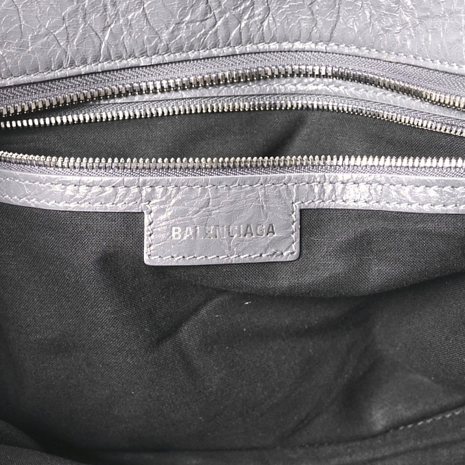 Balenciaga Agneau Arena Neo Cagole City Handbag Dark Grey 7 of 11