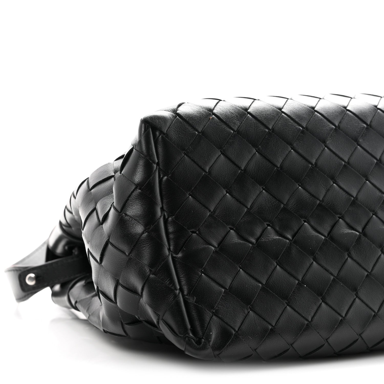 Bottega Veneta Calfskin Intrecciato Small Andiamo Messenger Bag Black 8 of 9