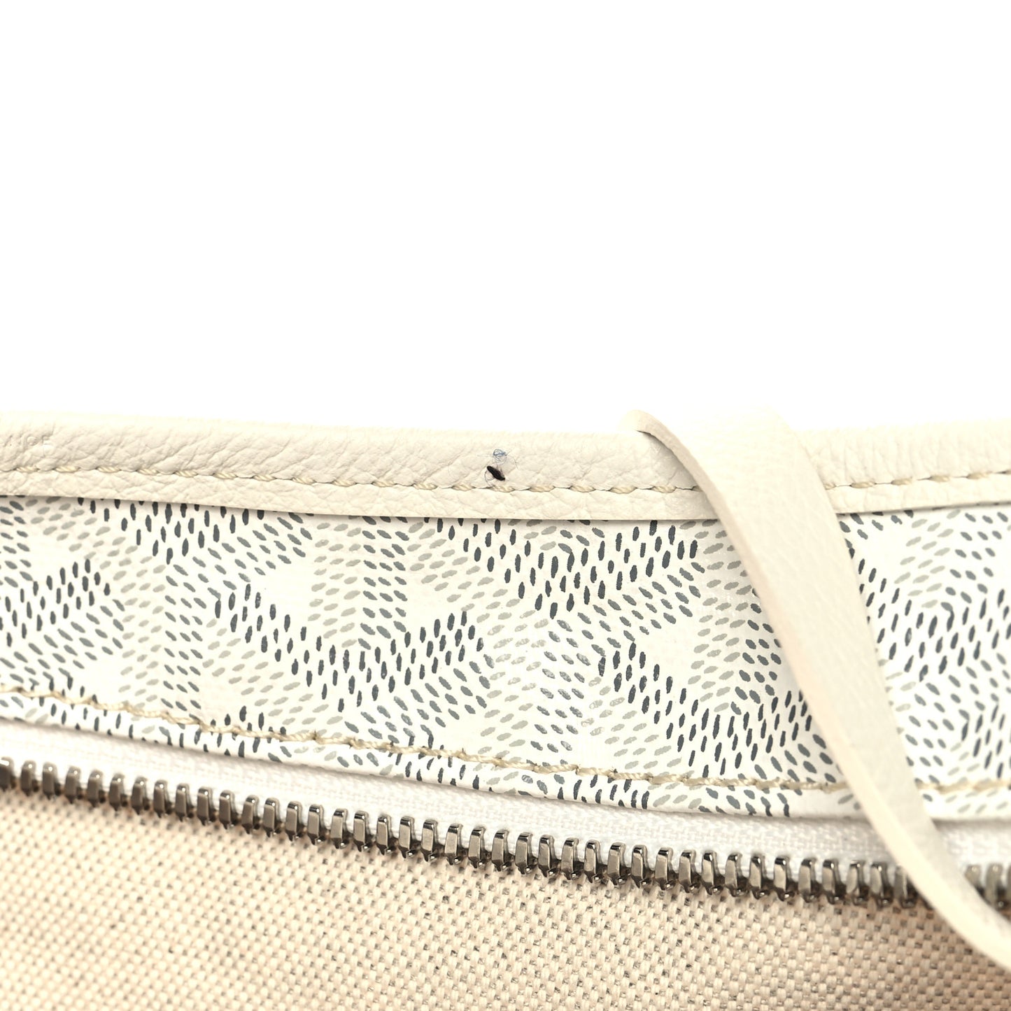 Goyardine Boheme Hobo White