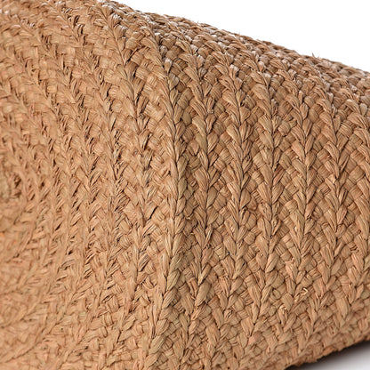 Saint Laurent Raffia Calfskin Medium Panier Tote 10 of 12