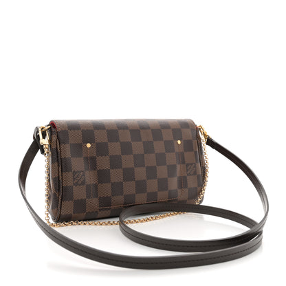 Louis Vuitton Damier Ebene Favorite PM 3 of 11