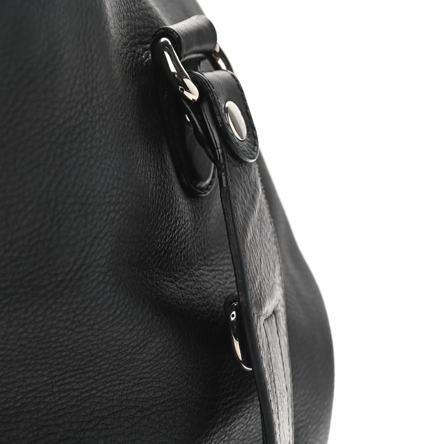 Gucci Calfskin Medium Icon Bit Tote Black 15 of 17