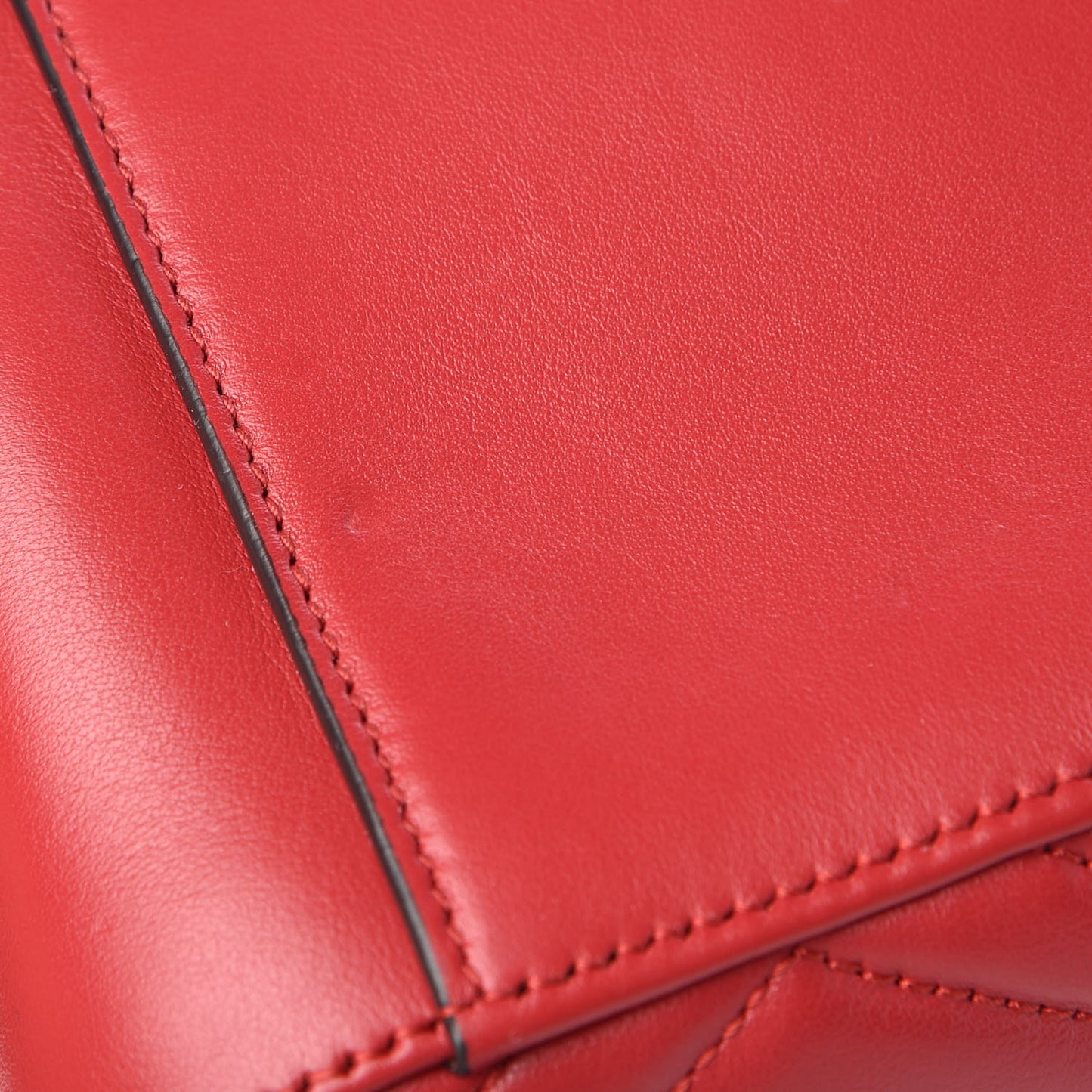 Calfskin Matelasse GG Marmont Dome Backpack Hibiscus Red