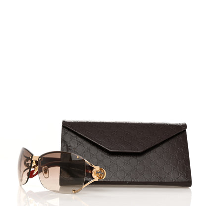 Gucci Crystal GG 2820/F/S Sunglasses Brown 7 of 7