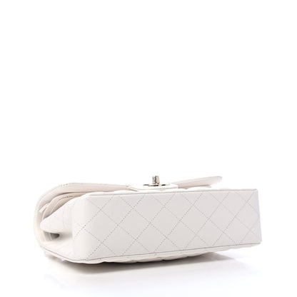 Chanel Caviar Quilted Small Double Flap White 3 of 4