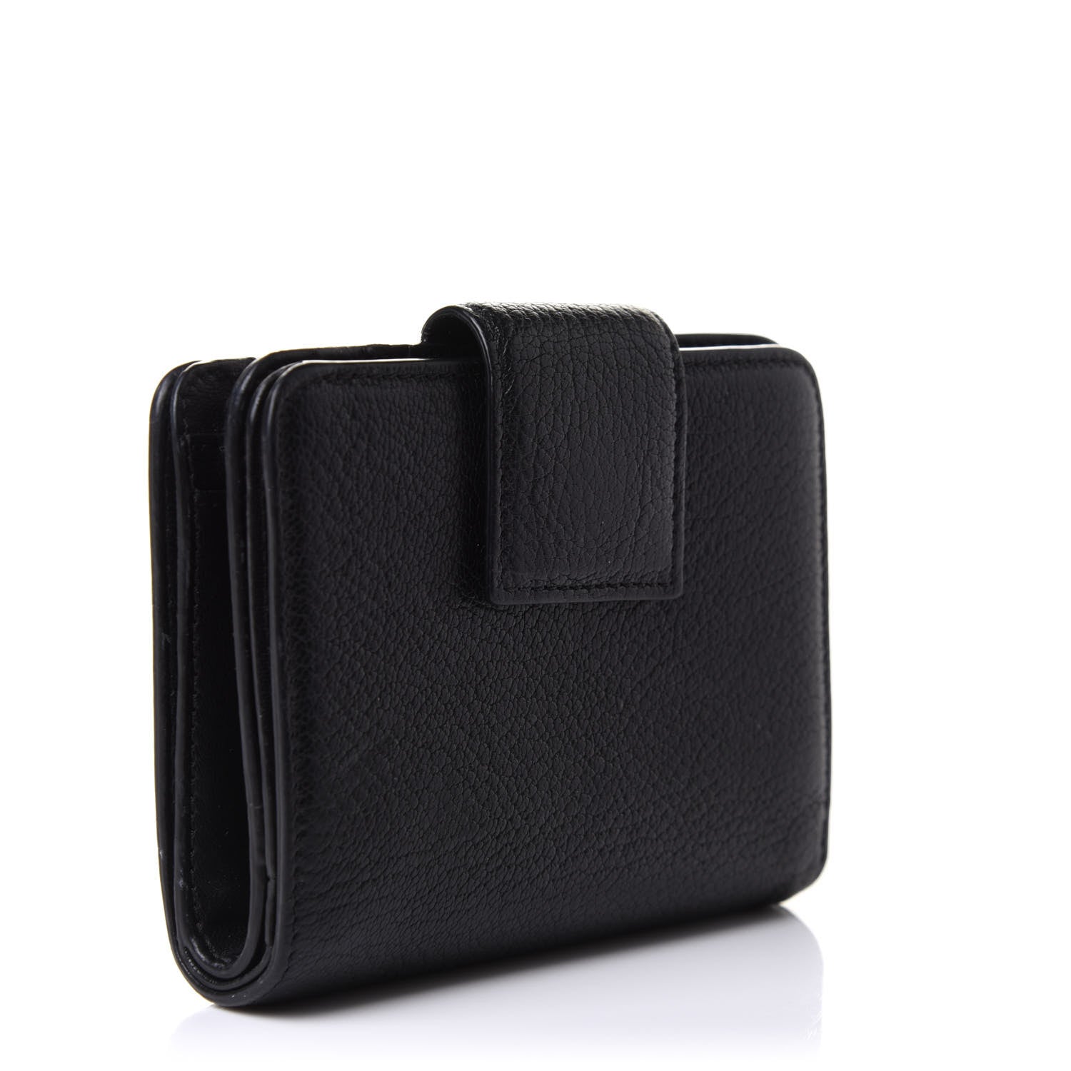 Givenchy Sugar Goatskin Compact Wallet Black 6 of 15