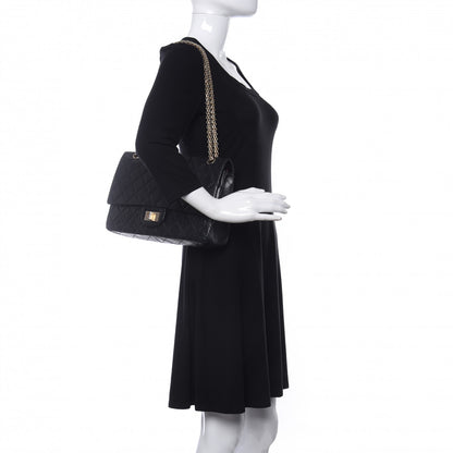 Chanel Aged Calfskin Quilted 50th Anniversary 2.55 Reissue 227 Flap Black 2 of 10