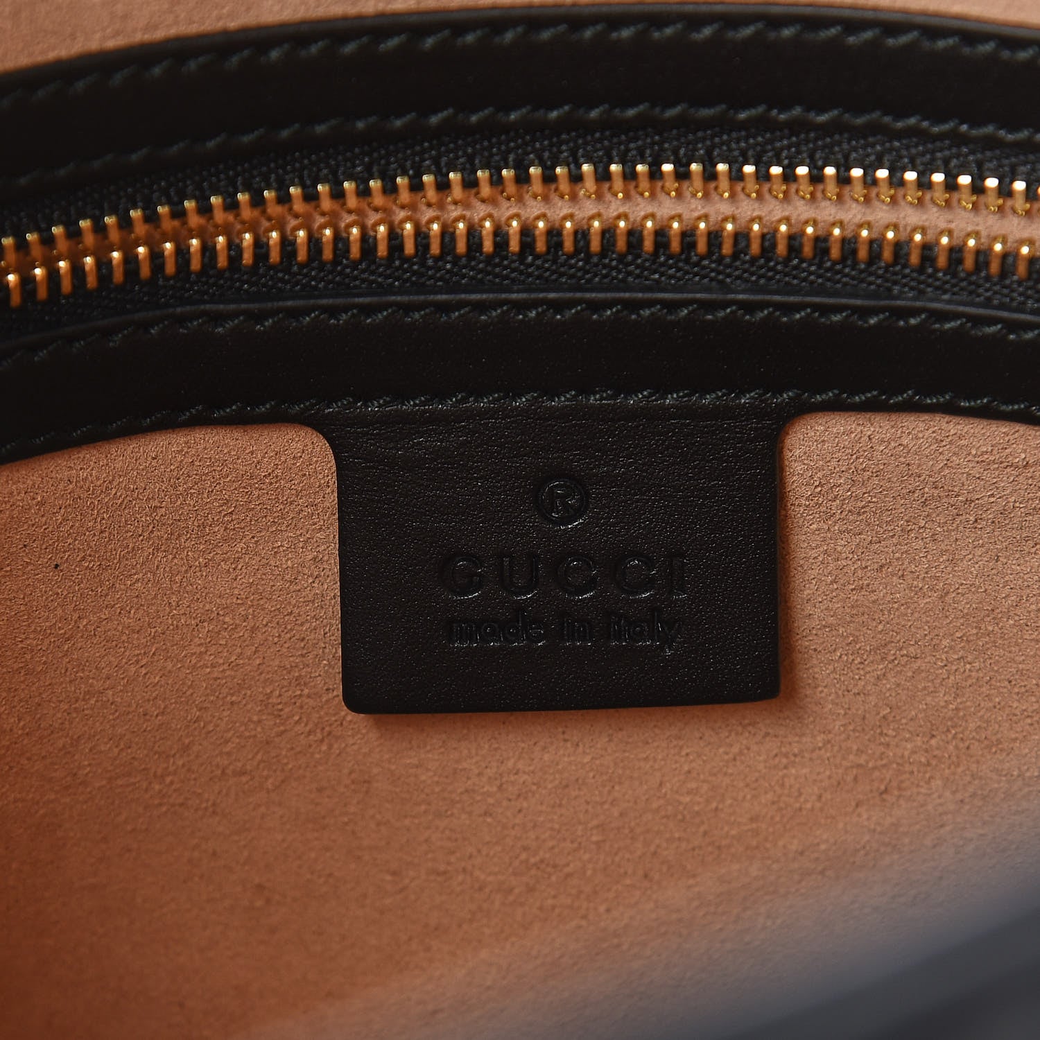 Gucci Guccissima Linea A Foldover Tote Black 6 of 10