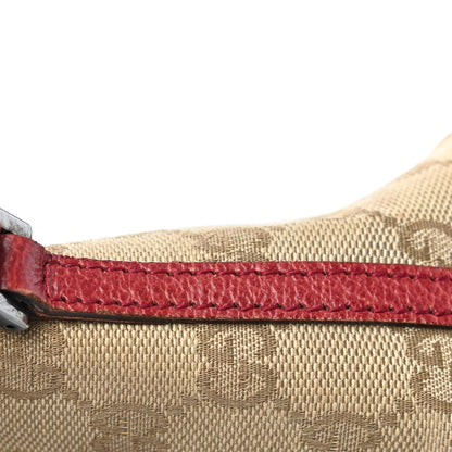 Gucci Monogram Boat Pochette Red 8 of 8