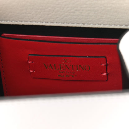 Valentino Garavani Goatskin Micro VSling Shoulder Bag White 6 of 8