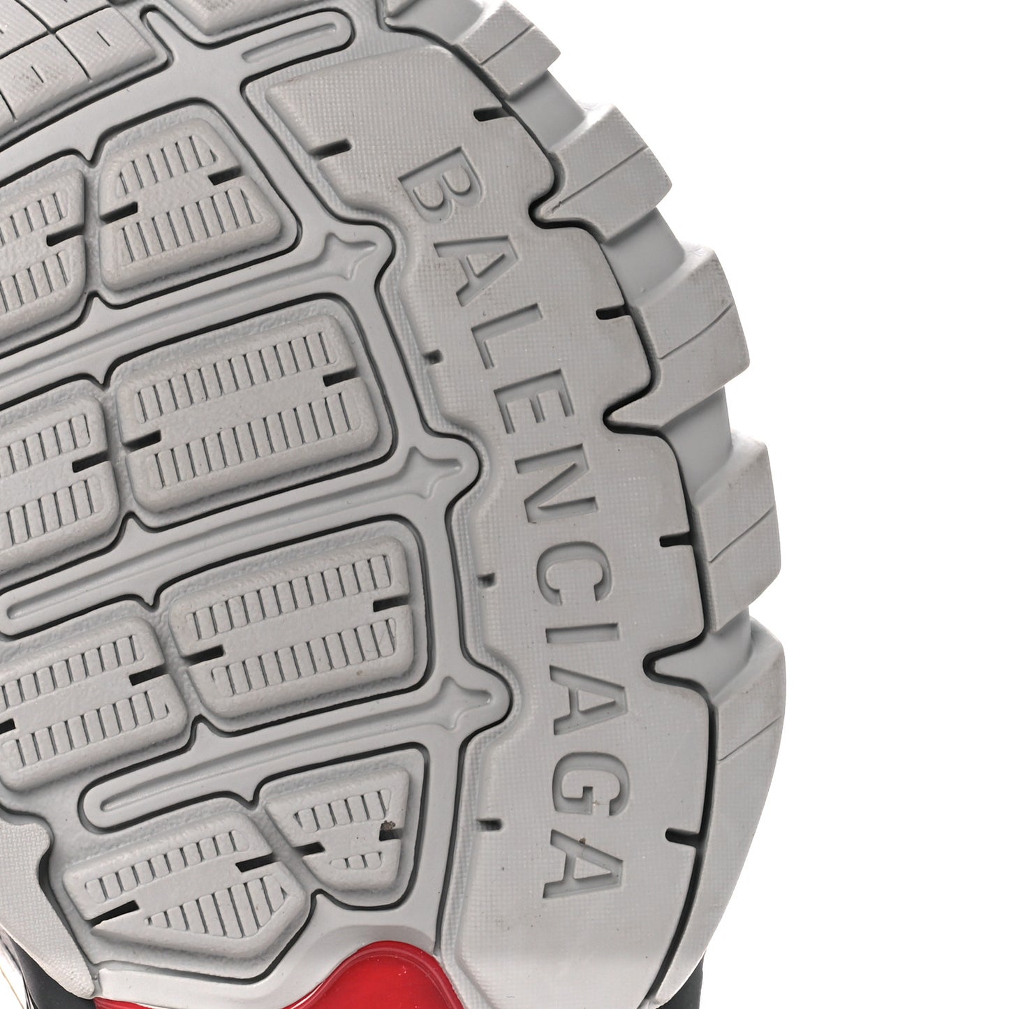 Rubber Mens Track Slide Sandals 42 Red