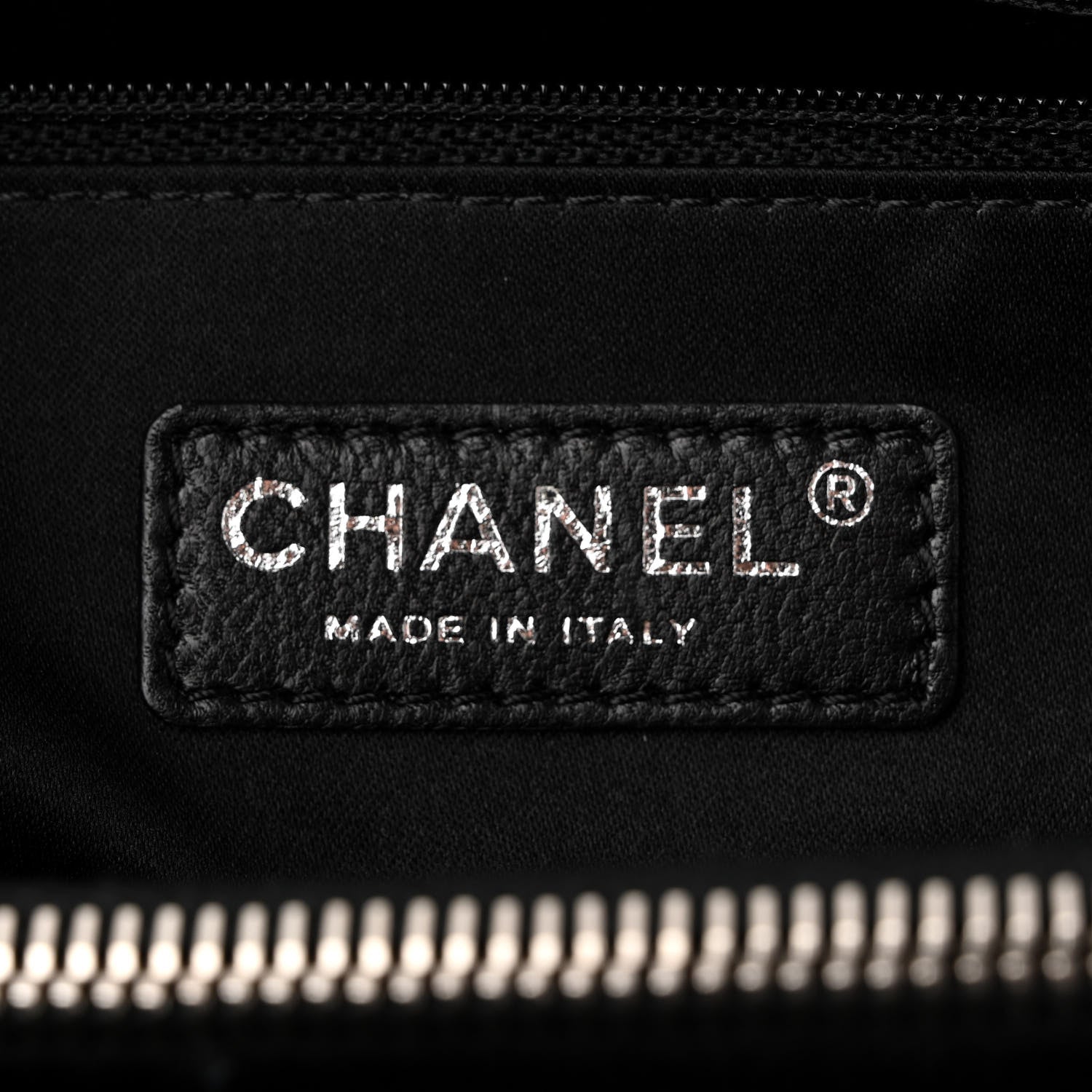 Chanel Caviar Quilted Grand Shopping Tote GST Black 6 of 13