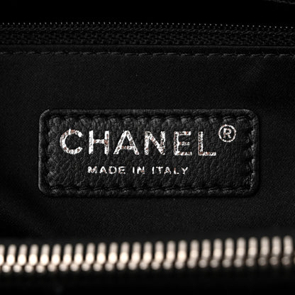 Chanel Caviar Quilted Grand Shopping Tote GST Black 6 of 13