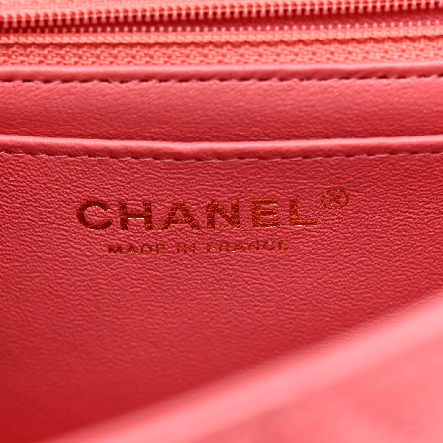 Chanel Iridescent Caviar Quilted Mini Rectangular Flap Pink 6 of 11