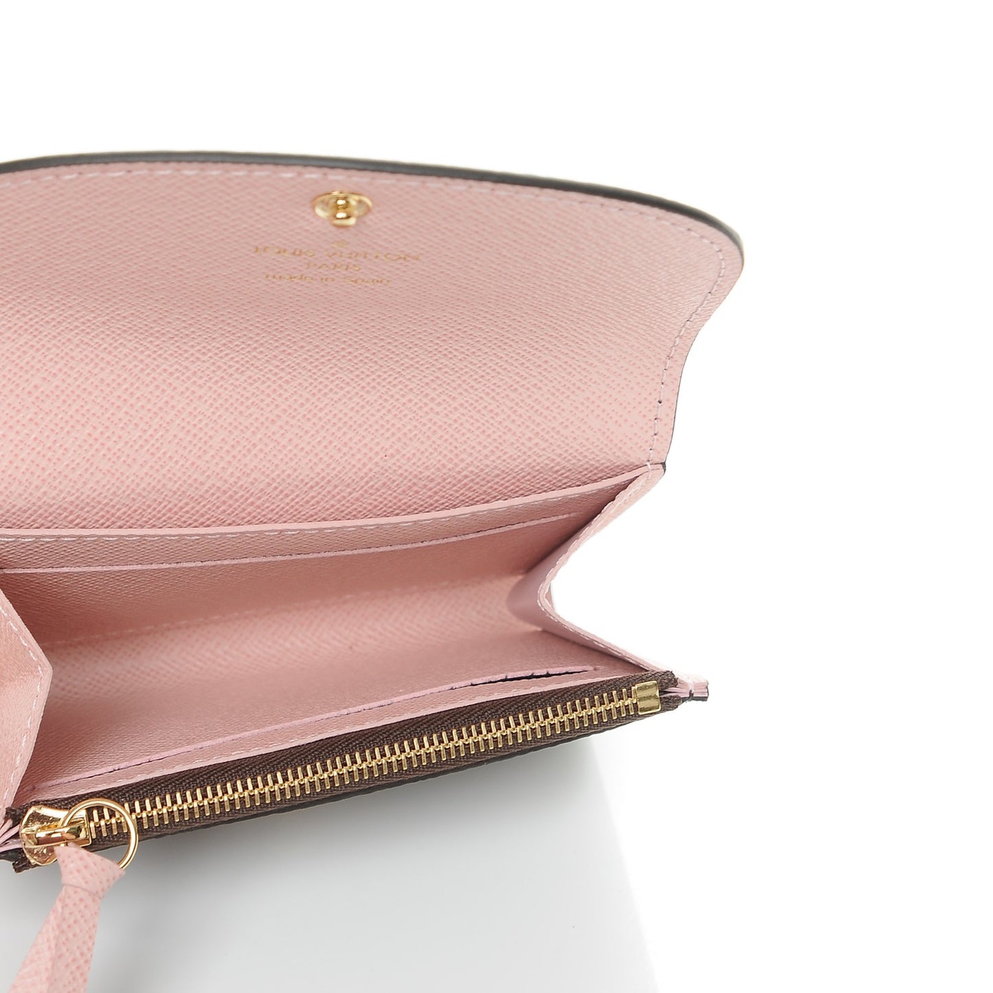 Monogram Rosalie Coin Purse Rose Ballerine