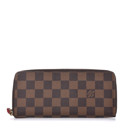 Louis Vuitton Damier Ebene Clemence Wallet 1 of 7
