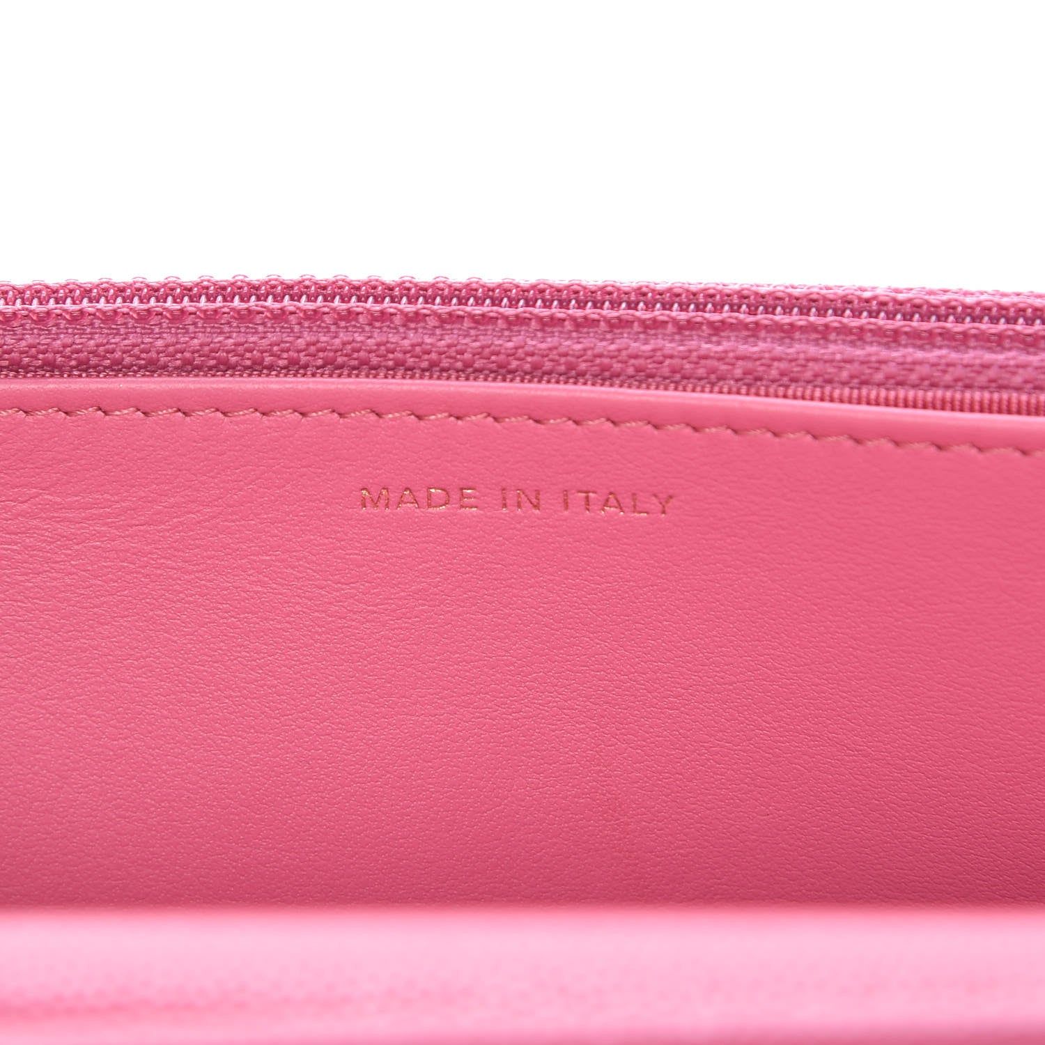 Chanel Caviar Quilted Wallet on Chain WOC Pink 7 of 11