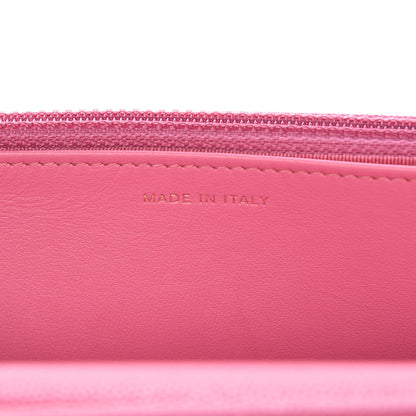 Chanel Caviar Quilted Wallet on Chain WOC Pink 7 of 11